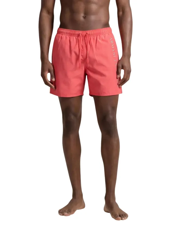 Armani Exchange Herren Badehose Korallenfarben