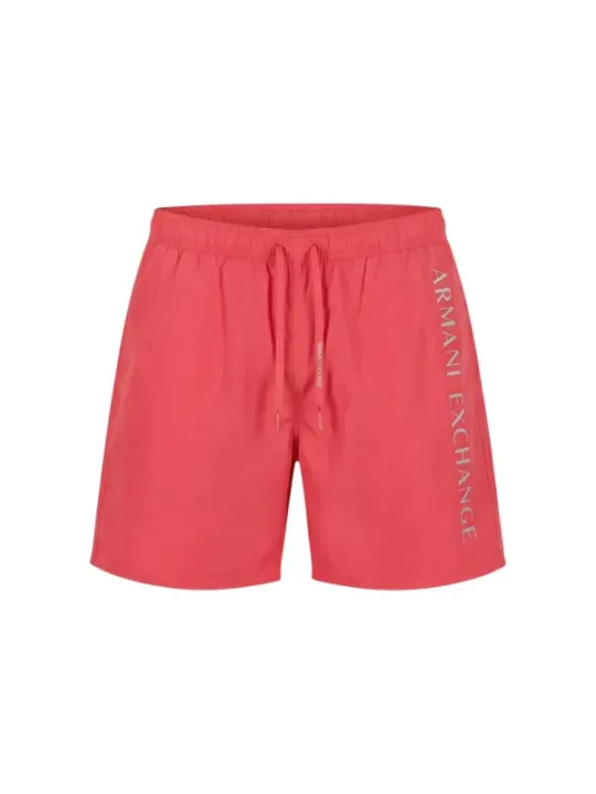 Armani Exchange Herren Badehose Korallenfarben