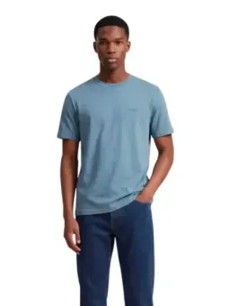 Armani Exchange Herren T-Shirt Azurblau | online kaufen