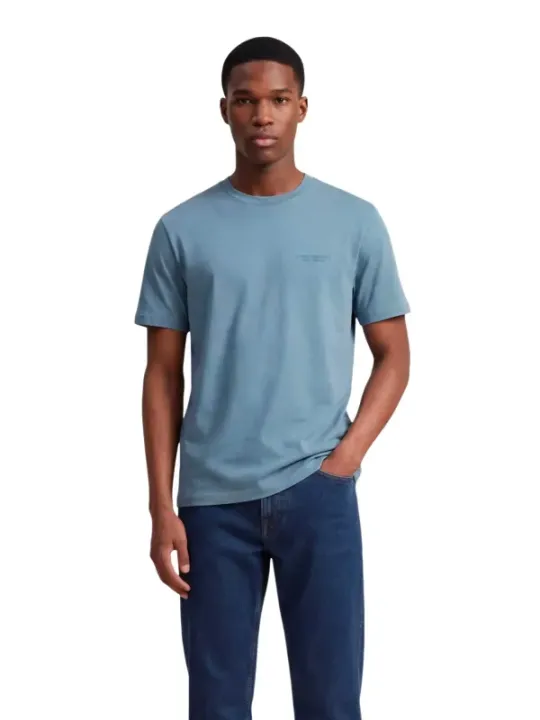 Armani Exchange Herren T-Shirt Azurblau | online kaufen