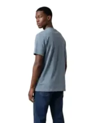 Armani Exchange Herren T-Shirt Azurblau | online kaufen