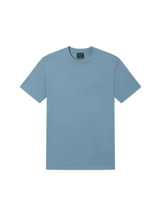 Armani Exchange Herren T-Shirt Azurblau | online kaufen