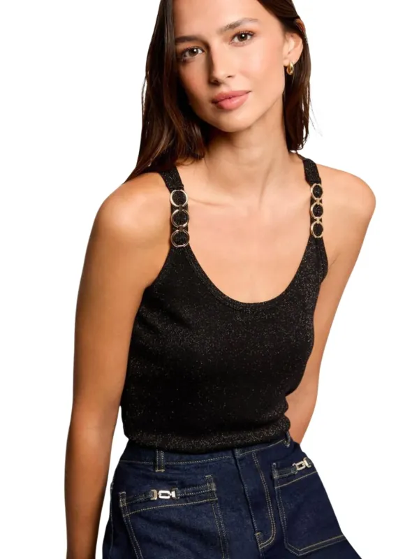 Morgan De Toi Damen Tank-Tops Schwarz | online kaufen