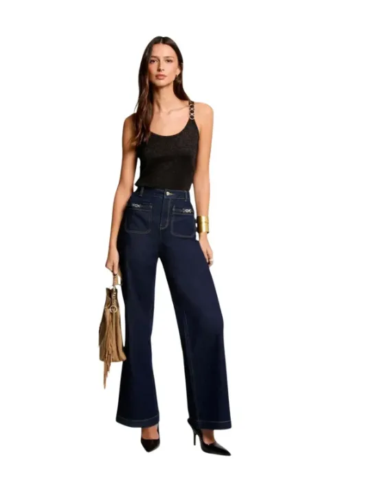 Morgan De Toi Damen Tank-Tops Schwarz | online kaufen