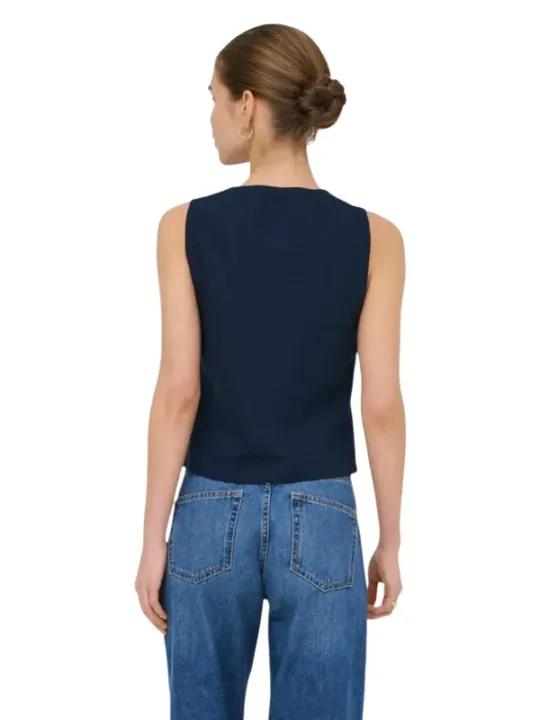 Only Damen Weste Blau | online kaufen