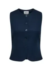 Only Damen Weste Blau | online kaufen