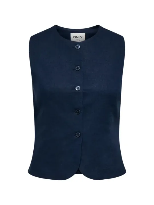 Only Damen Weste Blau | online kaufen