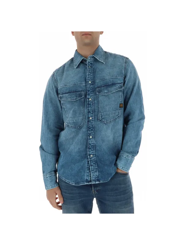 G-star Herren Hemd Blau | online kaufen