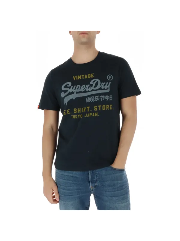 Superdry Herren T-Shirt Blau | online kaufen