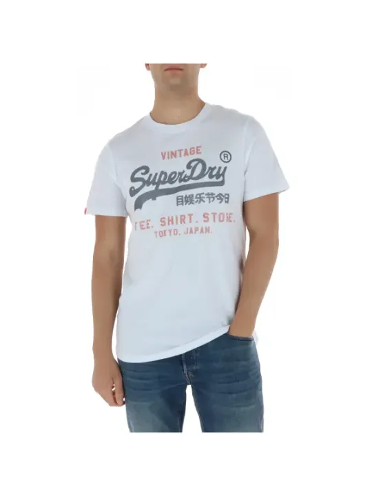 Superdry Herren T-Shirt Weiß | online kaufen