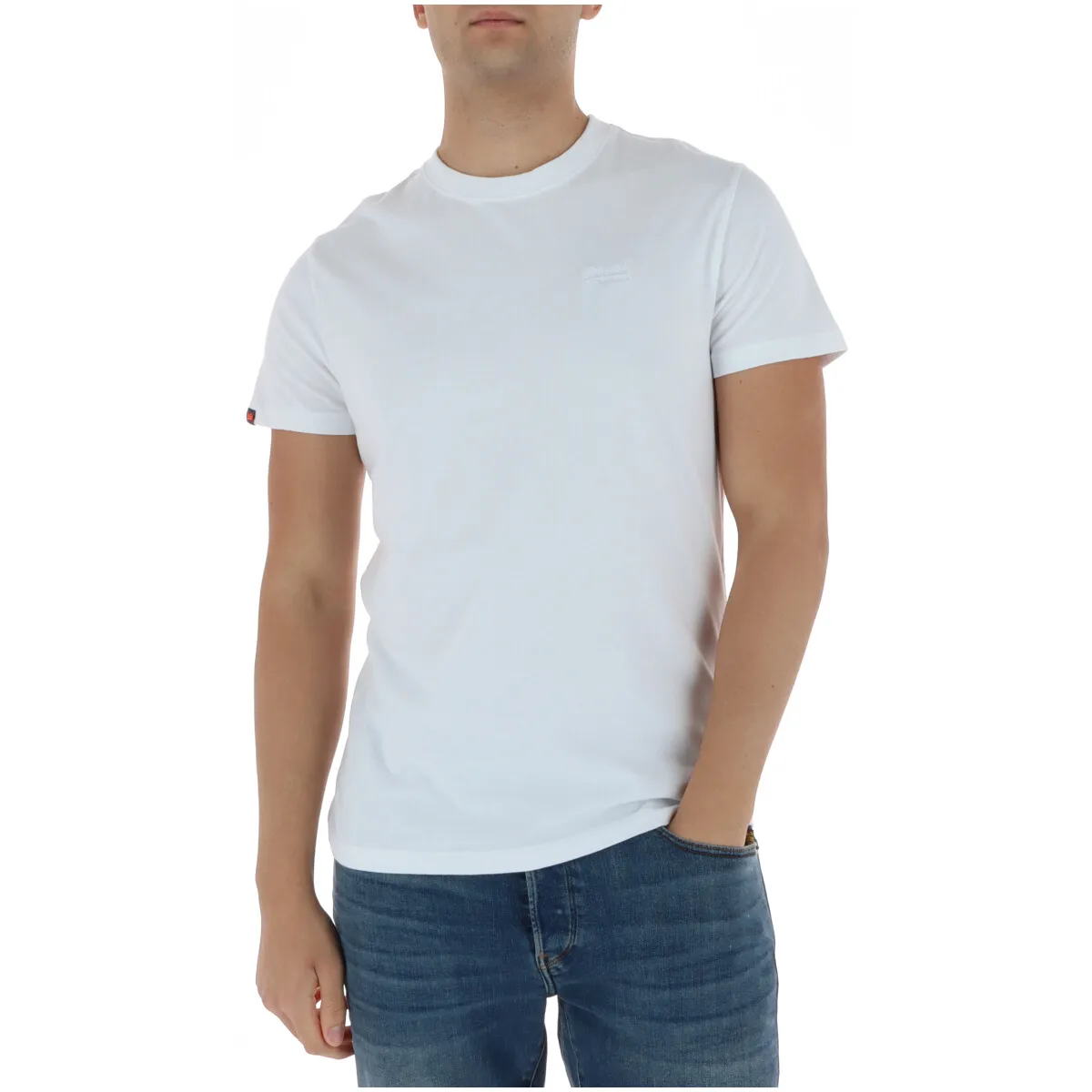 Herren T-Shirt Weiß 511805