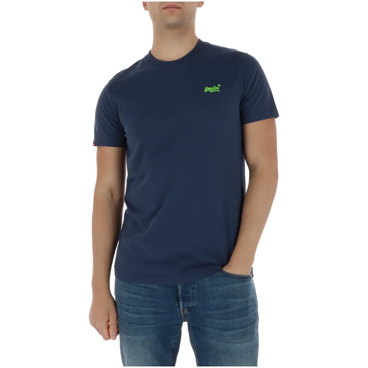 Superdry Herren T-Shirt Blau 511625