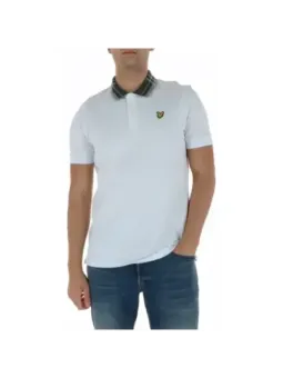Lyle & Scott Herren Polo Weiß mieten | Flex-Fashion Verleih