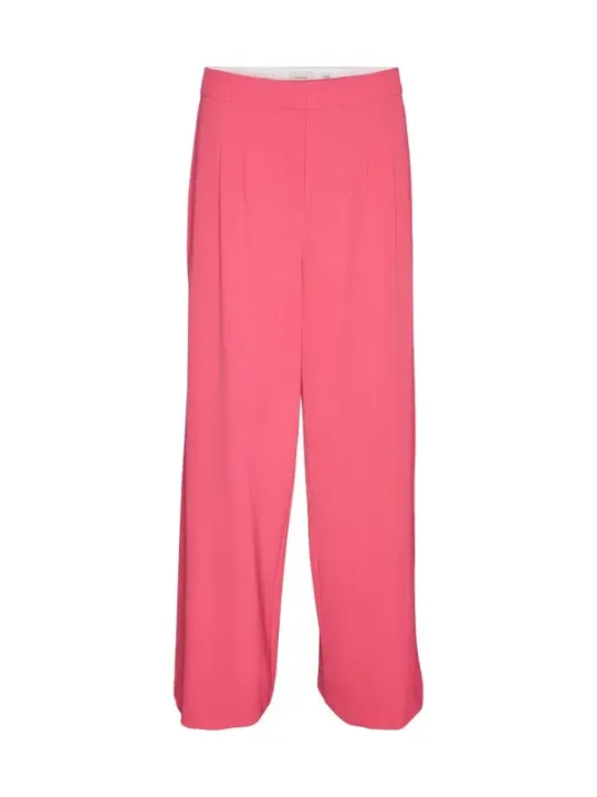 Pinke weite Bein Hosen