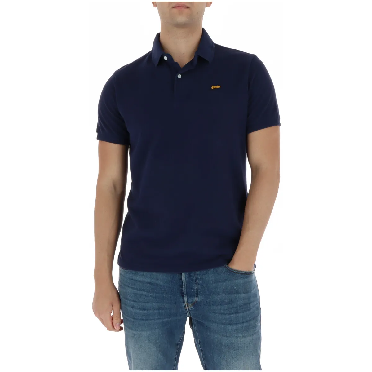 Superdry Herren Polo Blau 511843