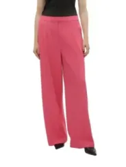Pinke Hose mit hoher Taille