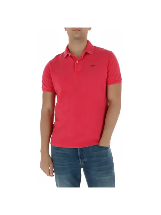 Superdry Herren Polo Fuchsinrot | online kaufen