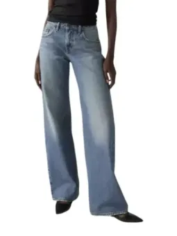 Azurblau Levis® Damen Jeans mieten – Flex-Fashion Verleih