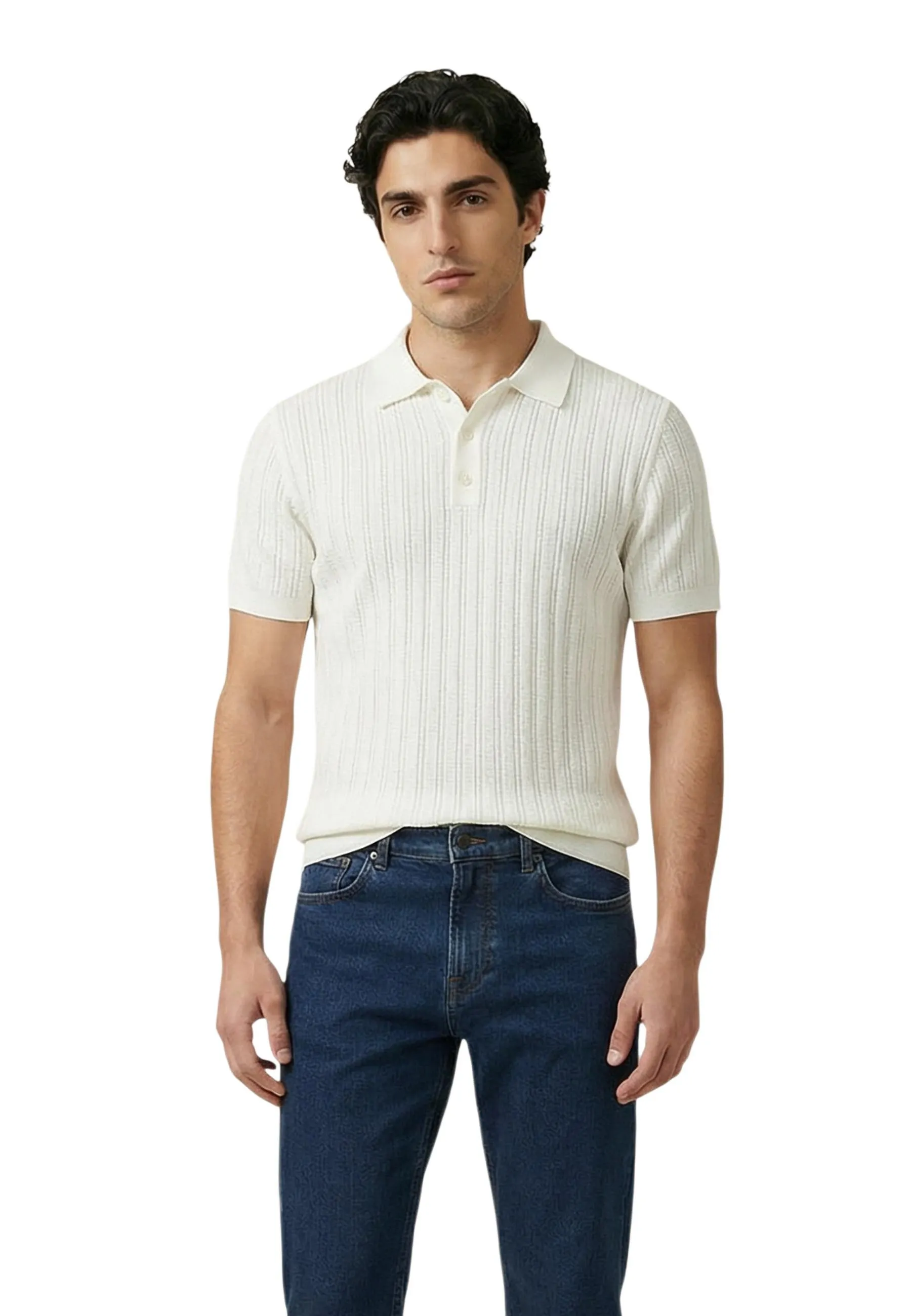 Guess Herren Polo Weiß 512779