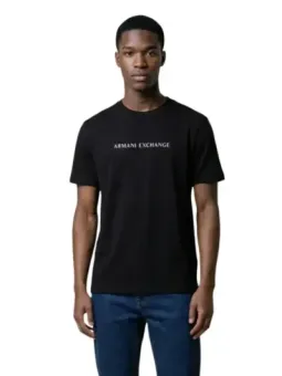 Armani Exchange Herren T-Shirt Schwarz mieten - Flex-Fashion