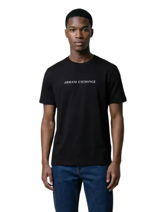 Armani Exchange Herren T-Shirt Schwarz | online kaufen