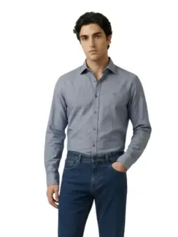 Armani Exchange Herren Hemd Blau mieten - Flex-Fashion Verleih