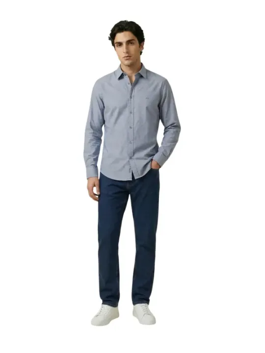 Armani Exchange Herren Hemd Blau | online kaufen