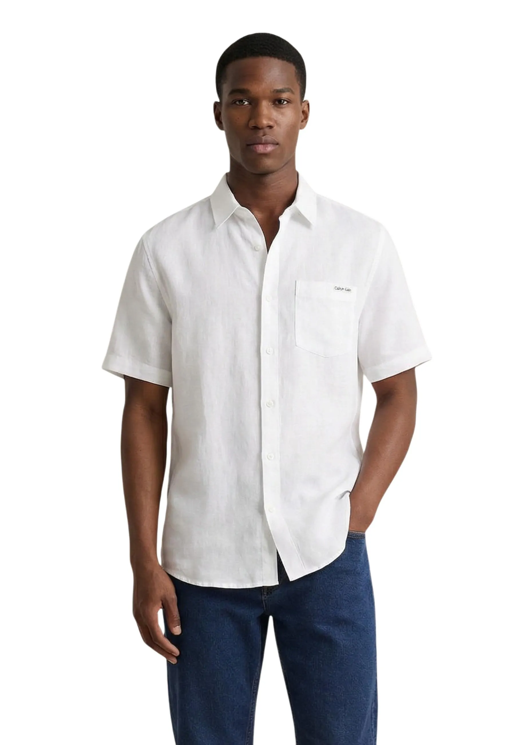 Herren Hemd Weiß 512752
