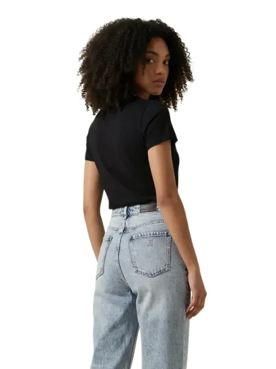 Ea7 Damen T-Shirt Schwarz | online kaufen