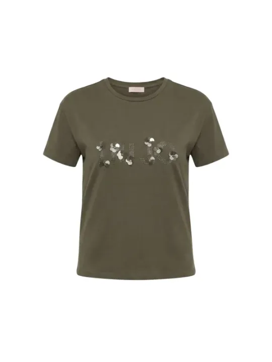 Liu Jo Damen T-Shirt Grün | online kaufen
