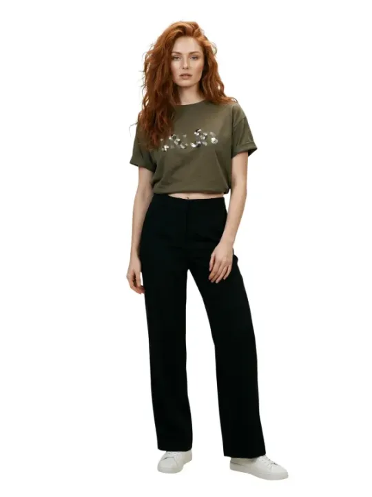 Liu Jo Damen T-Shirt Grün | online kaufen