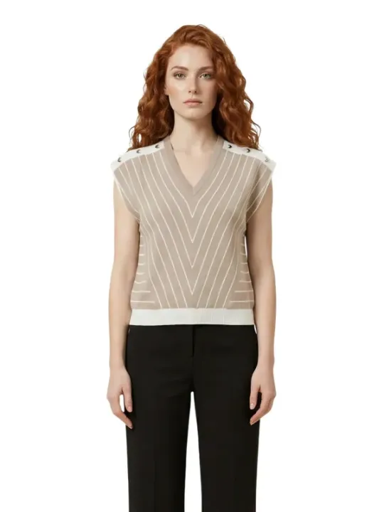 Liu Jo Damen Bluse Beige | online kaufen