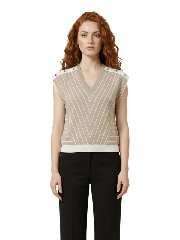 Liu Jo Damen Bluse Beige | online kaufen