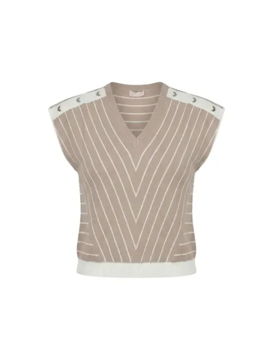 Liu Jo Damen Bluse Beige | online kaufen