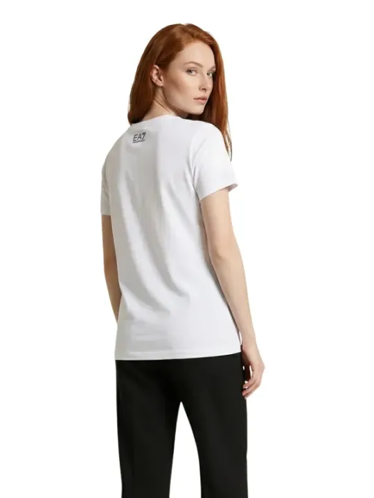 Ea7 Damen T-Shirt Weiß | online kaufen