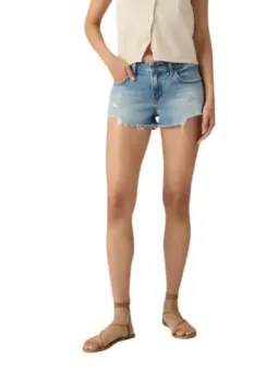 Levis® Damen Shorts Azurblau | online kaufen