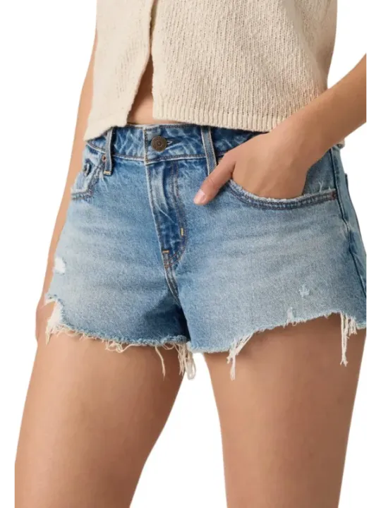 Levis® Damen Shorts Azurblau | online kaufen