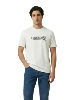 Armani Exchange Herren T-Shirt Weiß mieten - Flex-Fashion