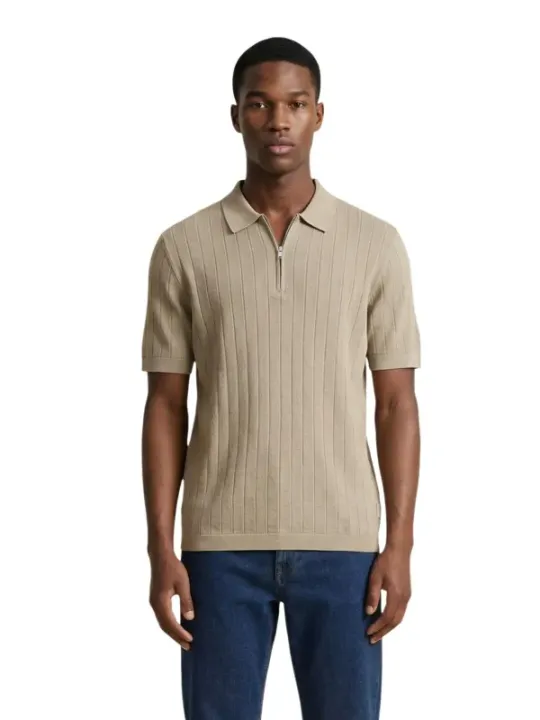 Armani Exchange Herren Polo Beige | online kaufen