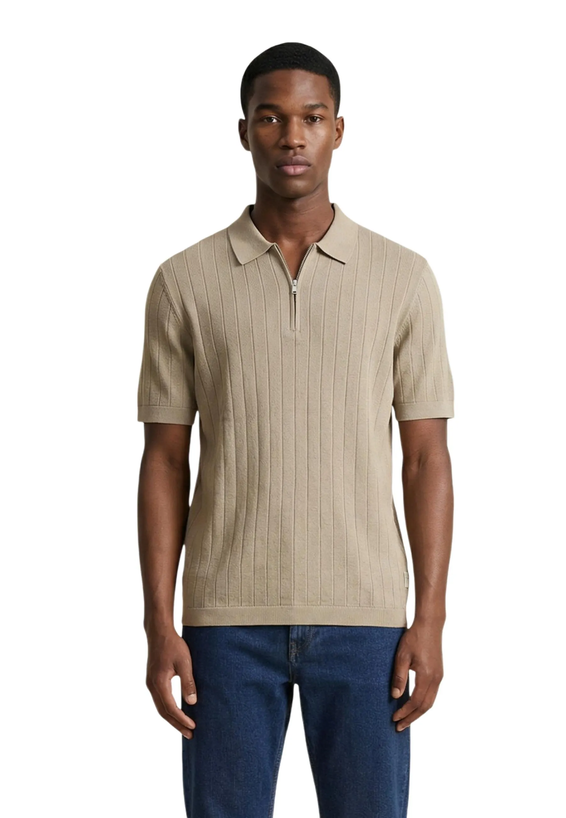 Herren Polo Beige 512765