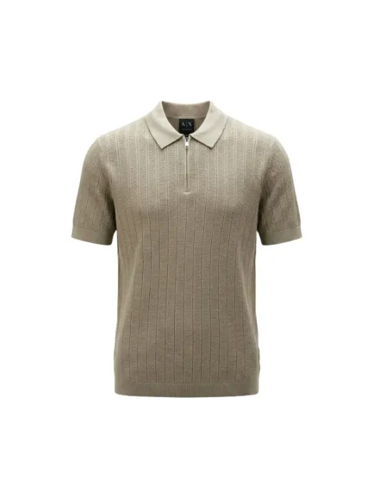 Armani Exchange Herren Polo Beige | online kaufen
