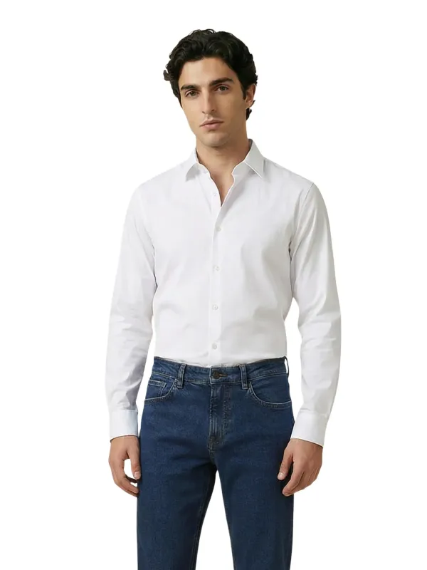 Armani Exchange Herren Hemd Weiß | online kaufen