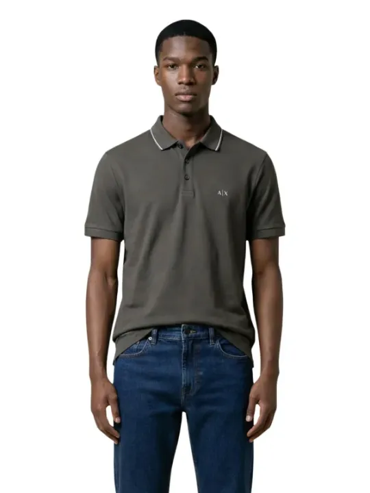 Armani Exchange Herren Polo Braun | online kaufen
