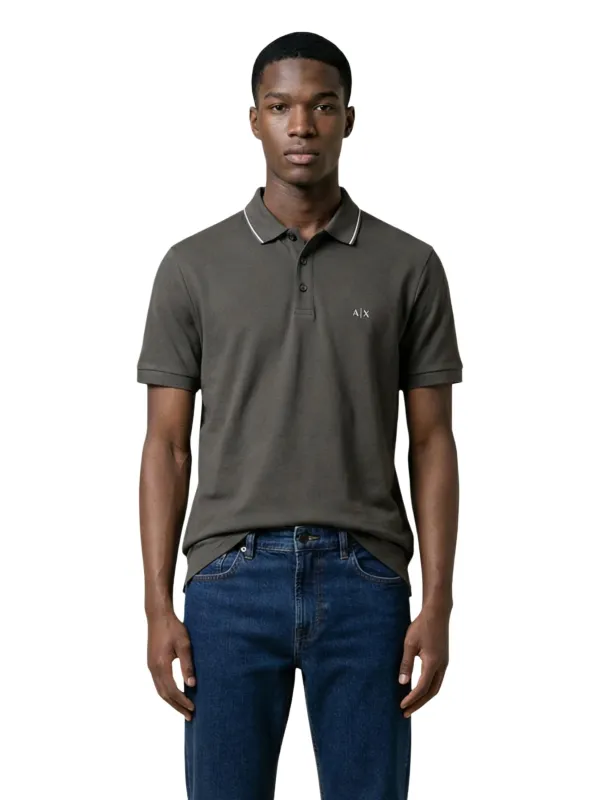 Armani Exchange Herren Polo Braun | online kaufen