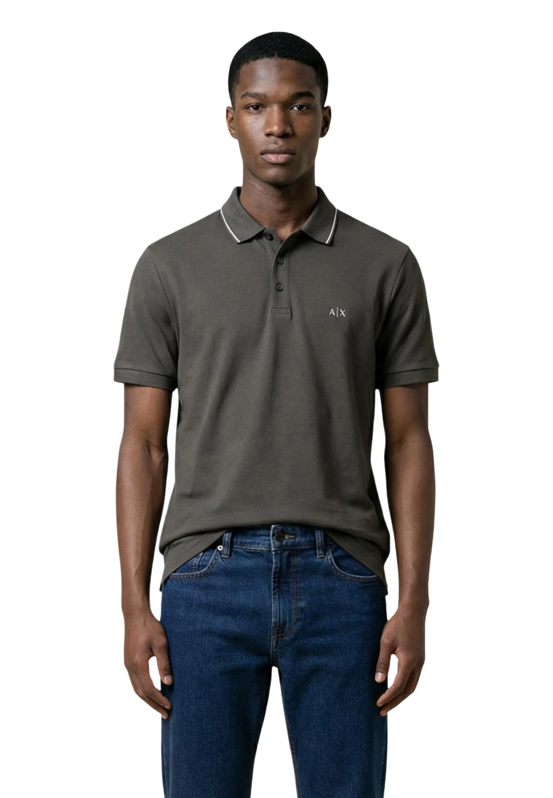 Herren Polo Braun 512759