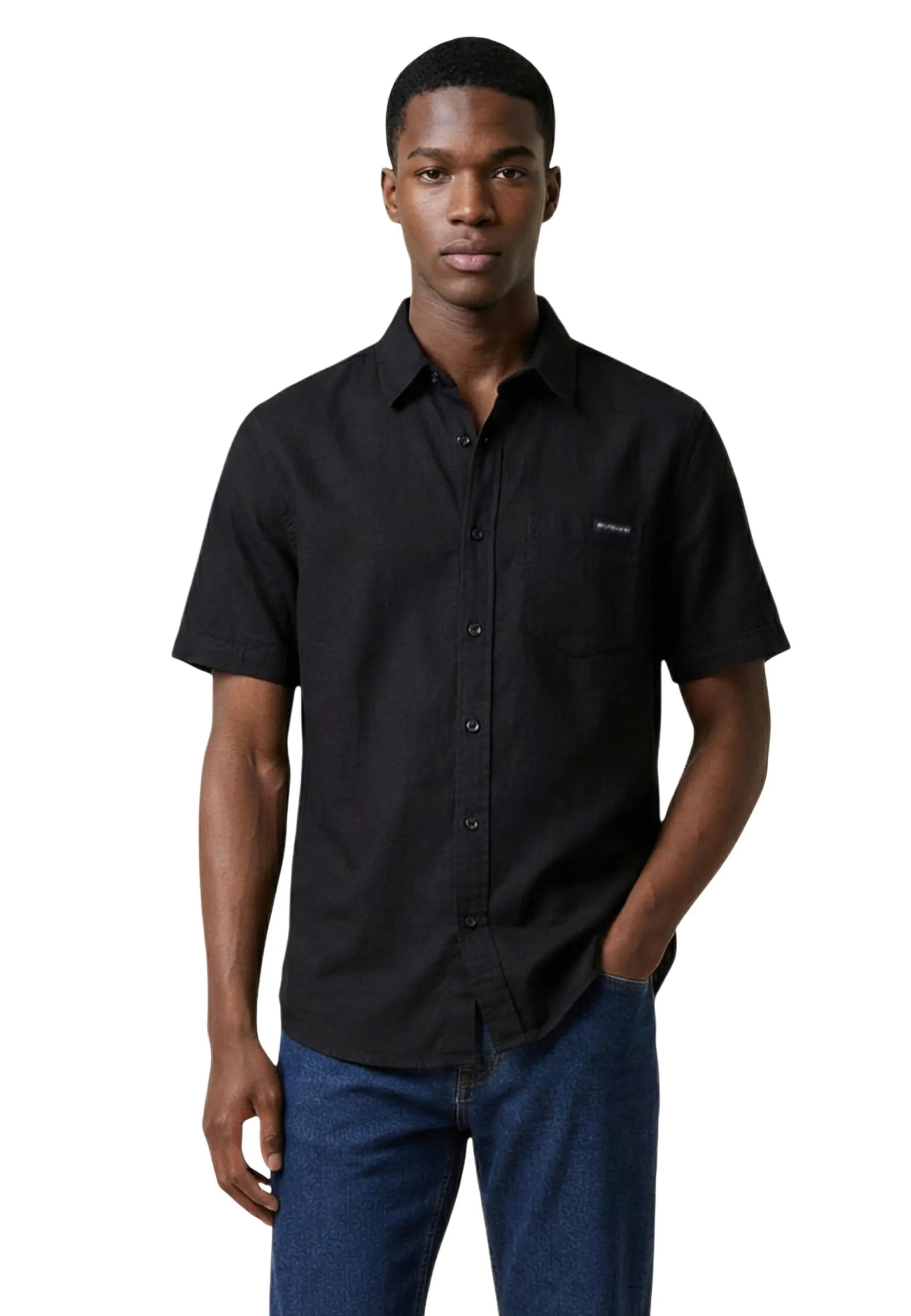 Herren Hemd Schwarz 512753