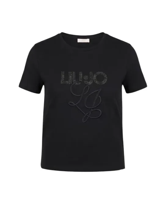 Liu Jo Damen T-Shirt Schwarz | online kaufen