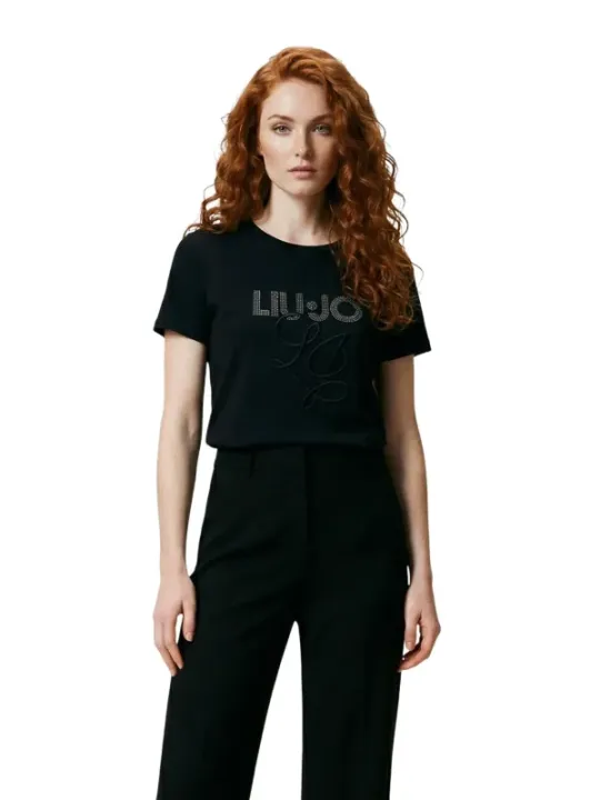 Liu Jo Damen T-Shirt Schwarz | online kaufen