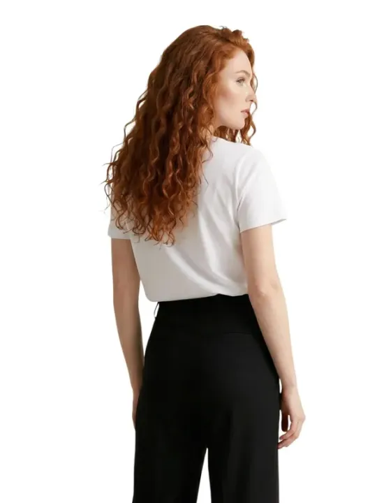 Liu Jo Damen T-Shirt Weiß | online kaufen