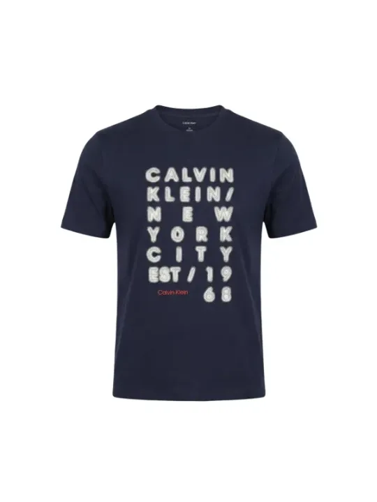 Calvin Klein Jeans Herren T-Shirt Blau | online kaufen